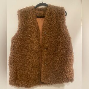 Blank NYC Cozy teddy faux shearling vest